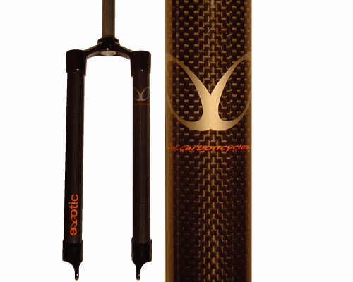 carbon fiber suspension fork